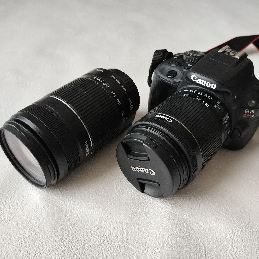 Canon EOS Kiss X7 Double Zoom Kit 631107 | eBay