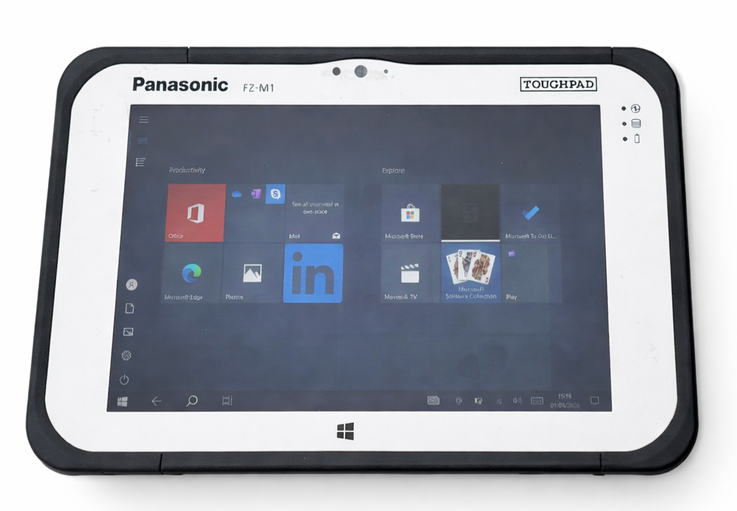 Panasonic ToughPad FZ-M1 MK3 I5 1.2GHz Win 10 8GB, 256GB Tablet