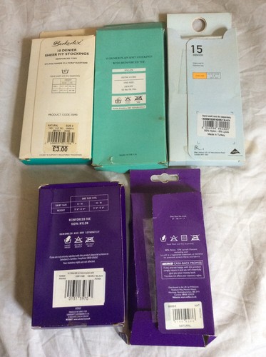 MIXED BUNDLE OF STOCKINGS/ANKLE HIGH KNEE HIGH - Picture 2 of 2