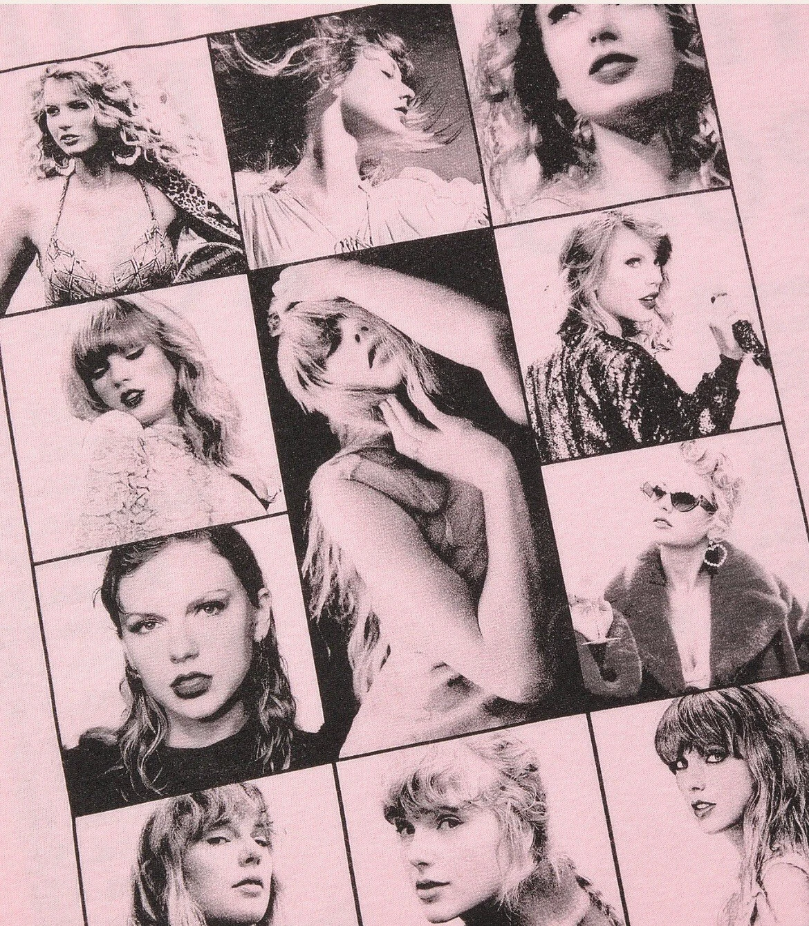 Swift New Eras Tour Pink T-Shirt