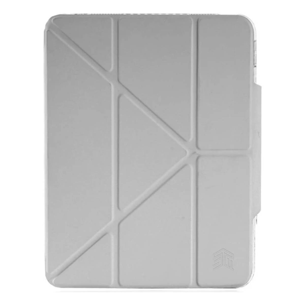 stm goods Coque iPad 10.9 Folio OPP Gris avec Rabat Magnétique Intelligent