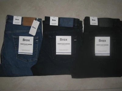 BRAX Jeans Stretchjeans Cooper  All Season, jeansblau, schwarz, dunkelblau  NEU - Bild 1 von 4