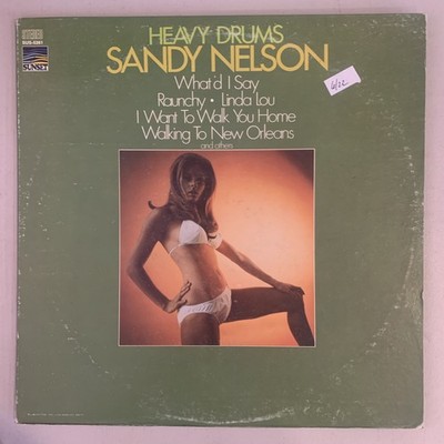 Sandy Nelson, LP, VG+, Heavy Drums, SUS-5261