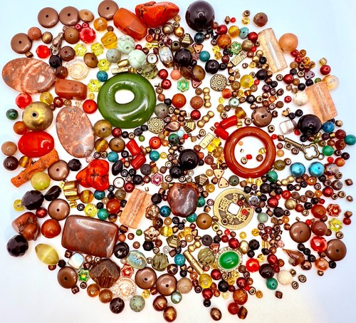 Mixed Variety Of Loose Beads