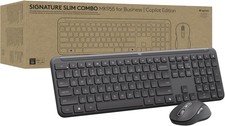 Logitech Signature Slim MK955 Copilot Edition, Wireless Keyboard and Mouse