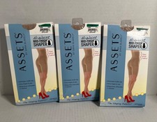 3 Assets by Blakely High Waisted Mid-Thigh Shaper Size 3