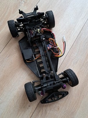 HPI Pro 3 Chassis mit CS-Motor, Lenkservo und LRP IPC Regler für Bürstenmotor