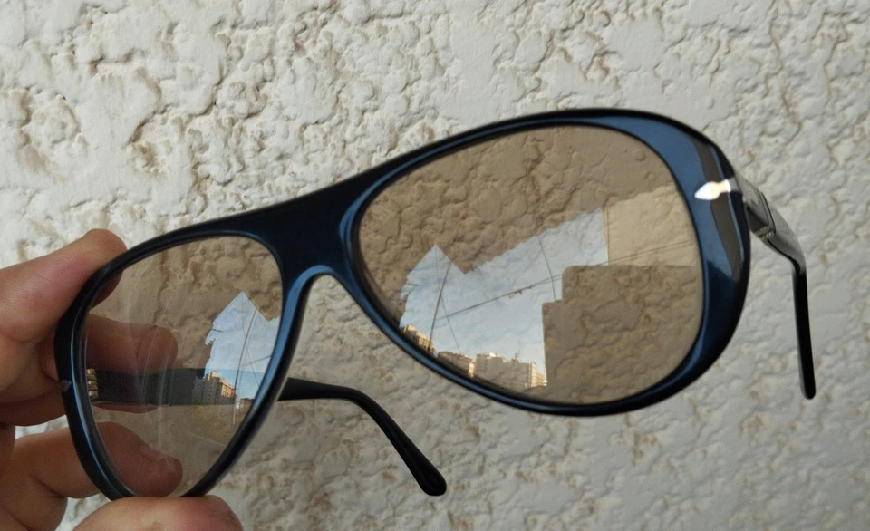 Extremely rare Persol 69262 mint Bruce Lee style w/original case & lenses. Video - Image 2 of 4