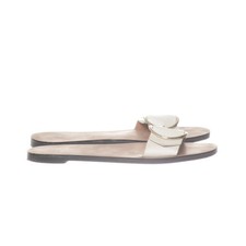 H&M, Sandalen, Größe: 36, Weiß/Braun/Gold, Damen #Vzn