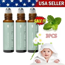 3X MAMA'S Teether Baby Teething Oil Roller,All Natural Teething Relief Roller US