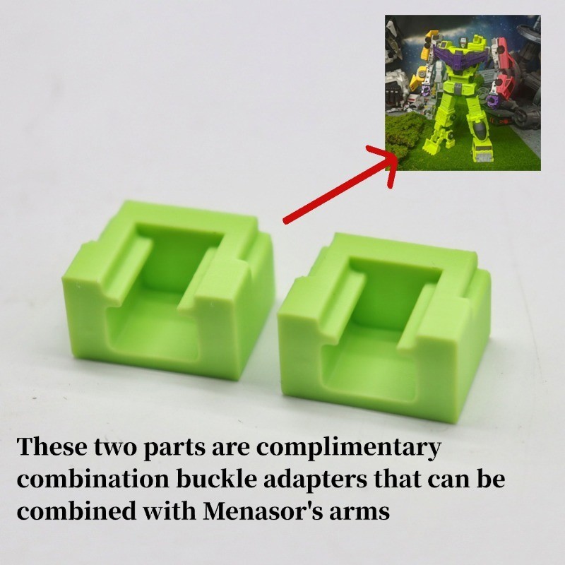 3D DIY Weapon Upgrade Kit For Studio Series SS Devastator Mixmaster 3D DIY Weapon Upgrade Kit For Studio Series SS Devastator Mixmaster