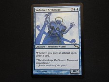 Vedalken Archmage LP [Mirrodin] #1 Mtg Magic Free Tracking!