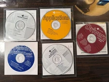 Gateway OEM 2002 Windows XP + Assorted CD Software Lot NO PRODUCT CODE Free S/H