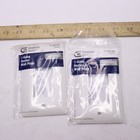 (2-Pk) Commercial Electric 1-Gang Decorator/Rocker Plastic Wall Plate White