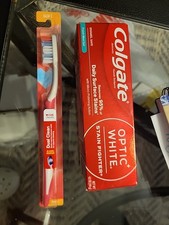 Colgate Optic White Daily Surface Stain Toothpaste - Fresh Mint Gel , 4.2oz Bru