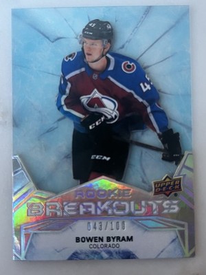 2020-21 Upper Deck Series 2 Bowen Byram Rookie Breakouts /100 #RB-7