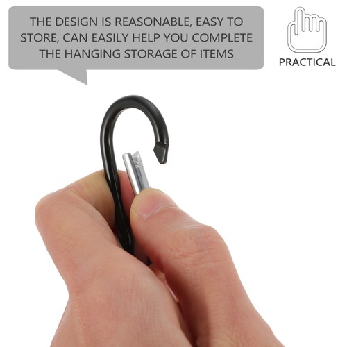 2 Pcs Belt Clip Work Gloves Clips for Holder Clamp Towel Hanging Hook - Afbeelding 3 van 12