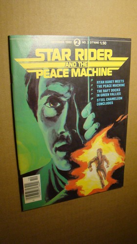 STAR RIDER AND THE PEACE MACHINE 2 *NM- 9,2* 1982 RARE BANDE DESSINÉE MAGAINE