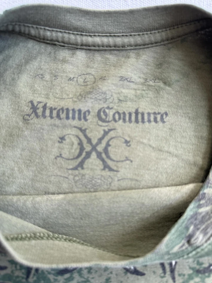 Camiseta gráfica para hombre Xtreme Couture talla L Foto 3 de 4