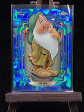Sleepy Snow White & The Seven Dwarfs 2024 Topps Chrome Sapphire #10