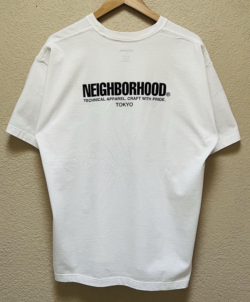 トップス NEIGHBORHOOD NH X LORDZ OF BROOKLYN LS Neighborhood Men's x Lordz of Brooklyn 1 T-Shirt White Color Size