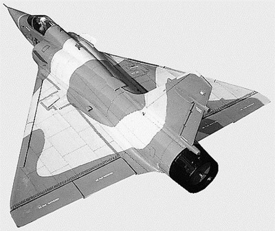 Bauplan Mirage 2000C Modellbauplan Impeller Turbinenmodell Flugmodell
