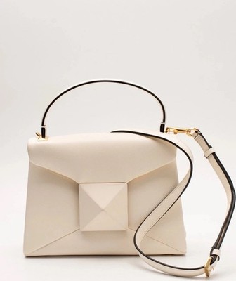 VALENTINO GARAVANI One Stud Leather Satchel   PLEASE READ DESCRIPTION