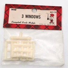 Campbell Scale Models 937-75 3-Windows
