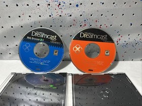 Sega Dreamcast Lot of 9 Magazine Demos Tony Hawk 2 NFL 2k Web Browser Generator