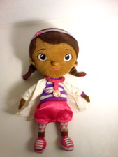 Disney Doc McStuffins Soft Plush Girl Doctor Vet Doll Toy Dottie Stethoscope 12  