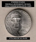 Photo of a 2026-D Jefferson Nickel from an eBay listing that sold on Jul 19, 2026