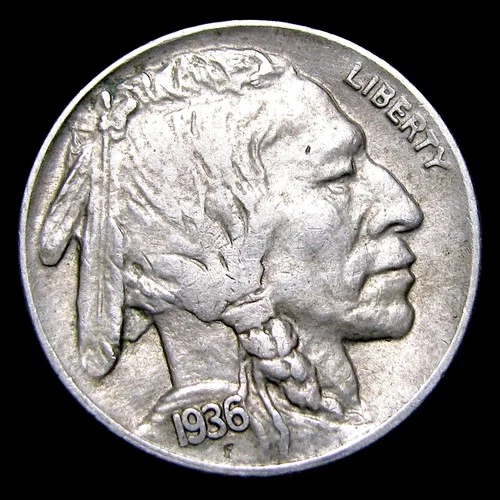 1936-D Buffalo Nickel ---- Nice Coin ----  #PP159