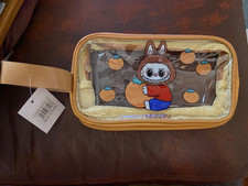 NEW Viral Tangerine Tan Utility Cosmetic Bag