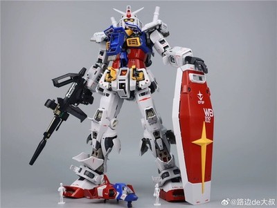 Anime Reprint Domestic Large Class PG 1/60 PGU RX78 Assembly Figure Model Toys