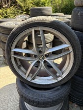 X1 Alfa Romeo  GT Cloverleaf 18” Alloy Wheel 5x98 Blackline With Tyre Gtv