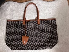 Authentic Goyard Saint Louis Pm Bag With Croc Universel 99.9% New
