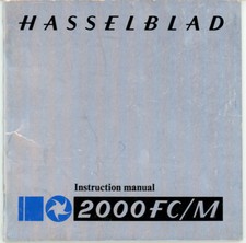 Hasselblad 2000FC/M Instruction Manual. More Medium Format Camera Books Listed