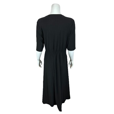 Attitudes by Renee Women's Petite Como Jersey Illusion Waist Maxi Dress PXS  Size