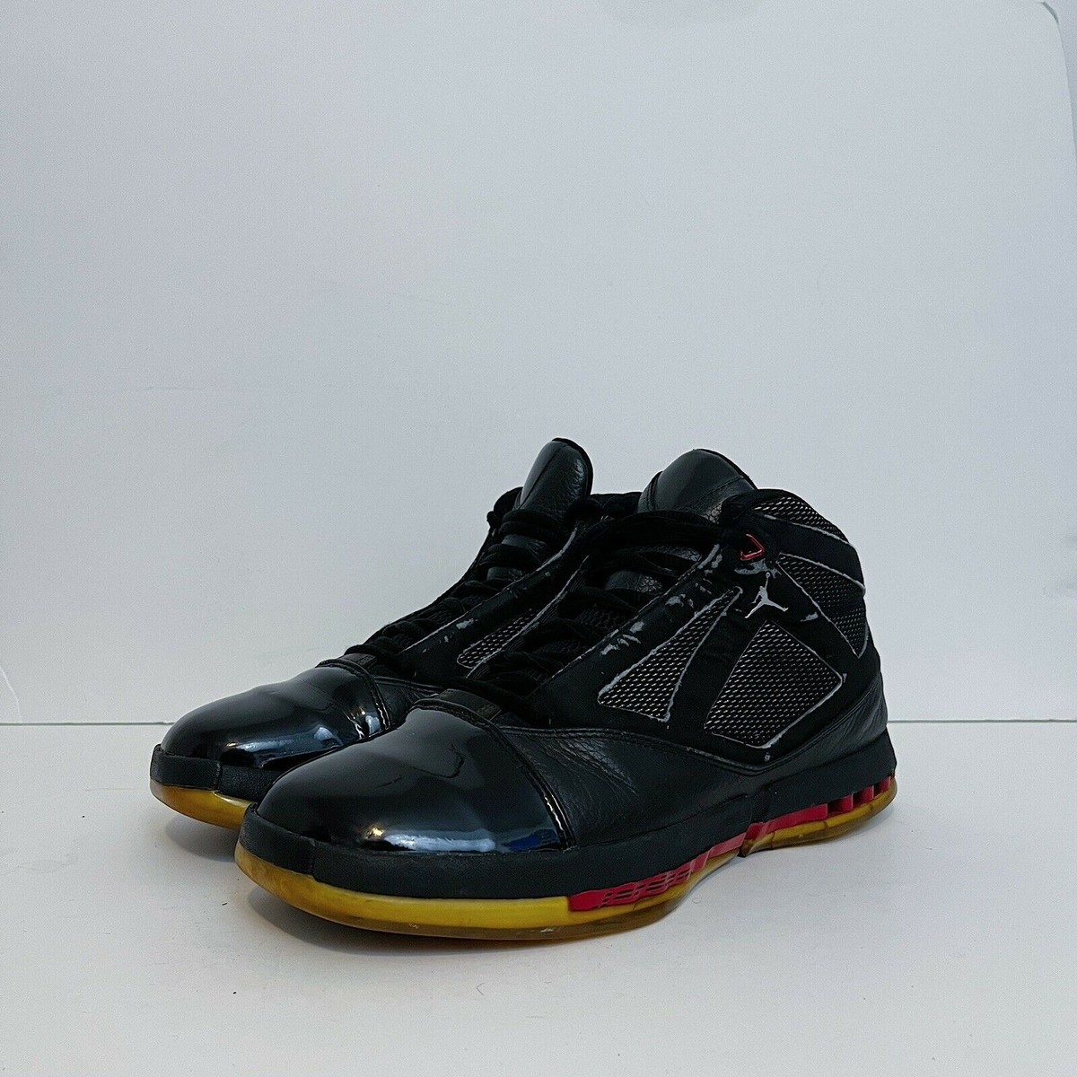 2001 Nike Air Jordan XVI 16 OG Red Black 136059 061 Bred 2001 Nike Air Jordan XVI 16 OG Red Black 136059 061 Bred