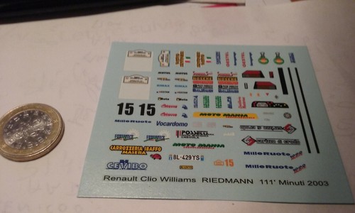 Décalcomanies Renault 800kg Pub Primagaz - Modèle 1/43 - Occasion Pour Collection