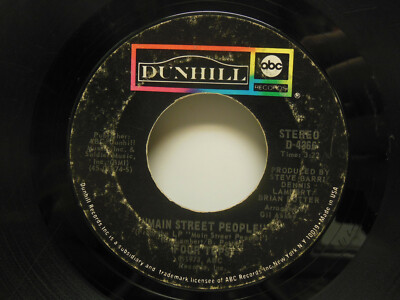 Four Tops: Main Street People / Sweet Understanding Love, 45 RPM, Good+ (F2)