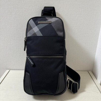 Burberry Black Label CRESTBRIDGE Body Bag color Black Check Burberry Black Label CRESTBRIDGE Body Bag color Black Check