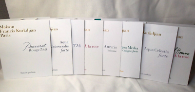 MFK Maison Francis Kurkdjian Eau de Parfum Sample vials 2ml/0.06