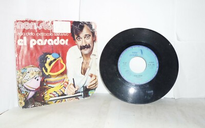 EL PASADOR - Non Stop / Für Piano In Sol 7'' 45 RPM Vinyl, Guter Zustand