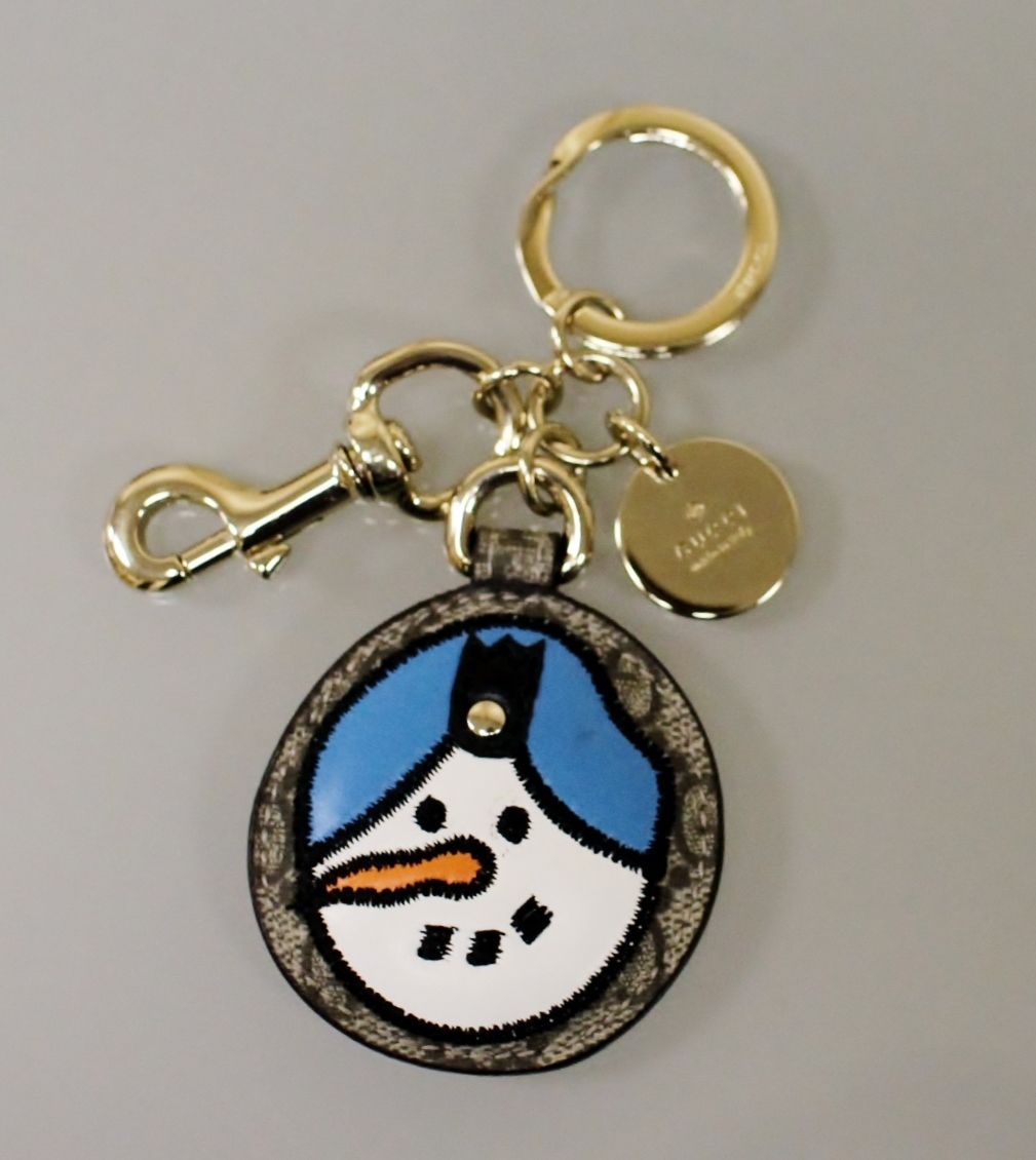 GUCCI  スノーマンキーホルダー GUCCI スノーマンキーホルダー New GUCCI UNICEF Snowman GG