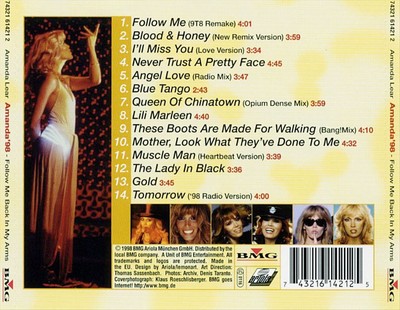 AMANDA LEAR AMANDA '98 NEW CD