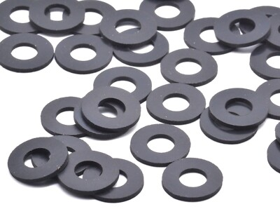 #ad 5 16quot; ID Rubber Washers 3 4quot; OD x 1 16quot; Thick All Weather EPDM $12.59
