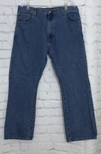 Levi's 517 Men's 40x30 Jeans Slim Fit Boot Cut Blue Denim