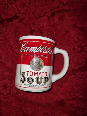 70'S Collectible Campbell's Tomato Soup ''Joseph Campbell Co'' Ceramic SOUP CUP #2