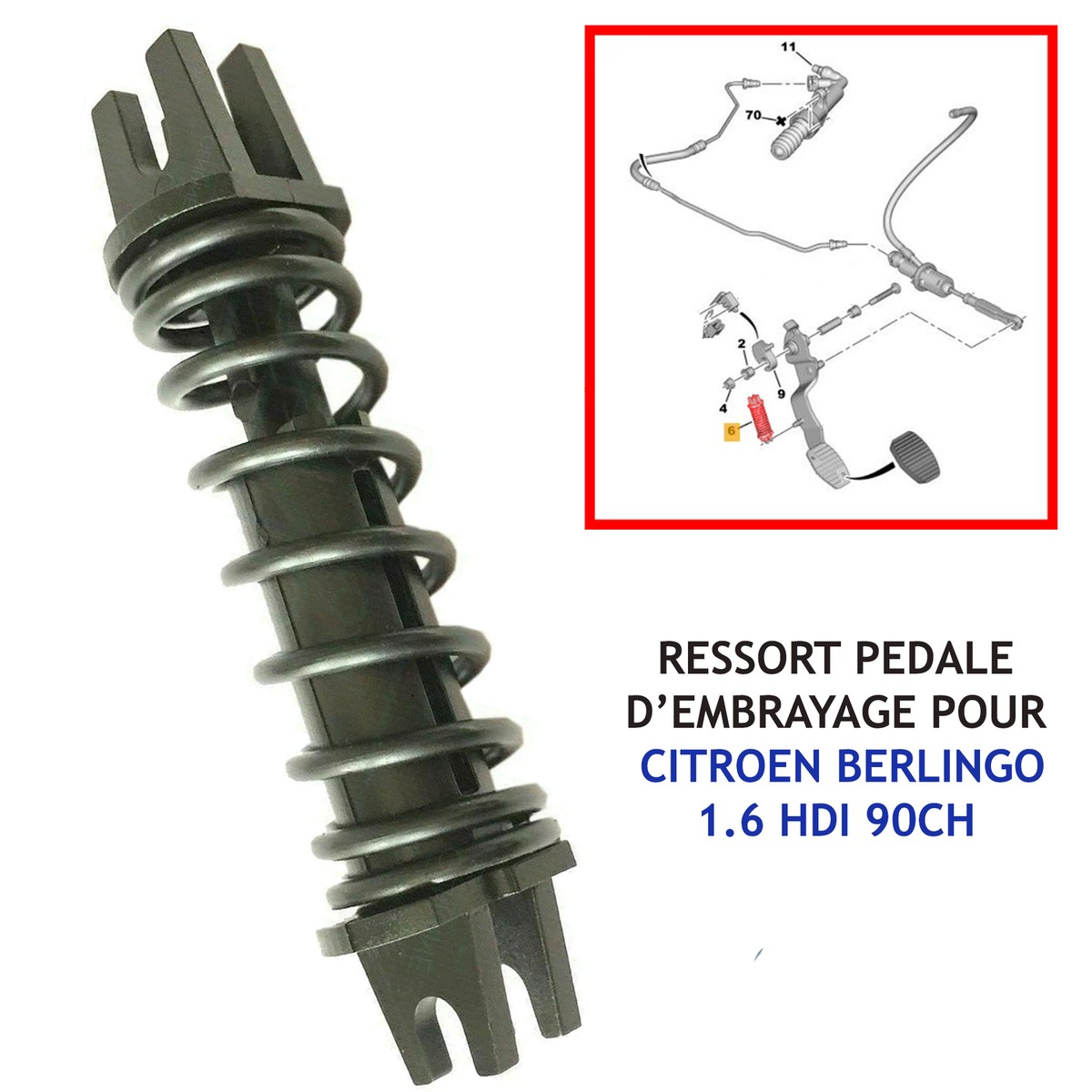 Repose-pied En Acier Pour 2024+ Dacia.Duster III 3 (P1310) | Style